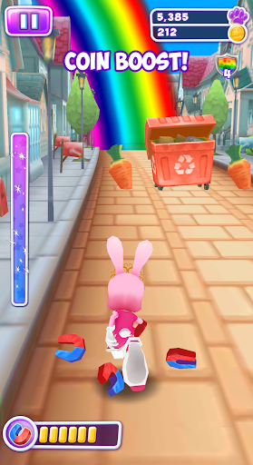 Bunny Rabbit Runner - عکس بازی موبایلی اندروید