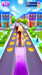 GreenTea Games - Play our NEW game Cat Run TODAY on Google Play for FREE!  Take your cat on a walk through the streets AND the park as you jump and  slide