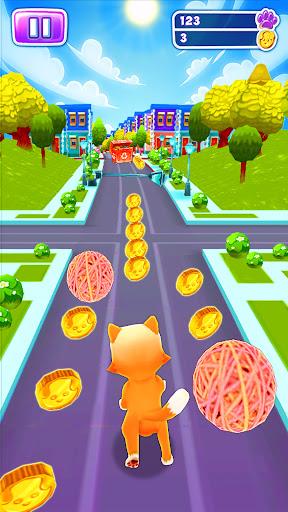 Cat Run: Kitty Runner Game - عکس بازی موبایلی اندروید
