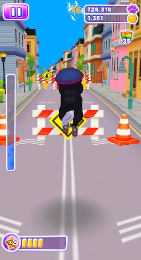 Talking Cat Run - Talking Kitty Kitten - عکس بازی موبایلی اندروید