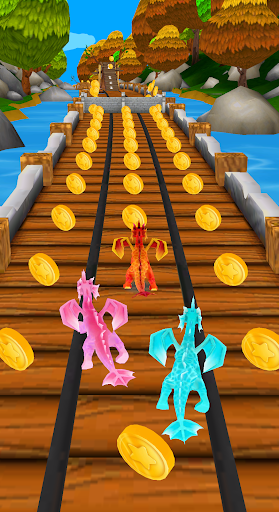 Flying Dino Dragon World Run - عکس بازی موبایلی اندروید
