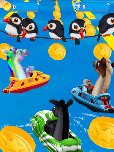 My Little Unicorn Runner - Pony Jetski Simulator - عکس بازی موبایلی اندروید