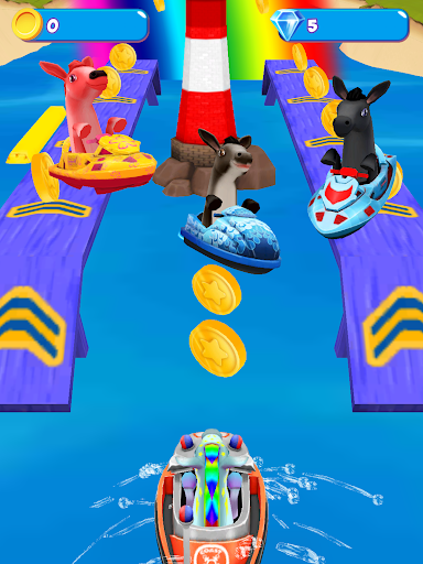 My Little Unicorn Runner - Pony Jetski Simulator - عکس بازی موبایلی اندروید