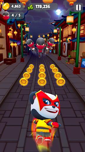 Panda Hero Run Game - Gameplay image of android game