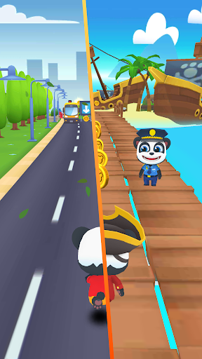 Panda Panda Runner Game - عکس بازی موبایلی اندروید