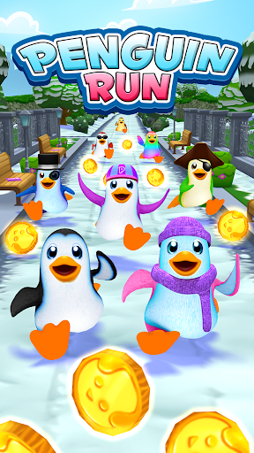 Penguin Run - Gameplay image of android game