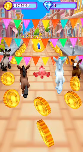 Pony Run - Magical Pony Runner Horse Game - عکس بازی موبایلی اندروید