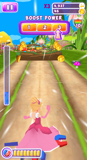 Fairy Run - Princess Rush Racing - Gameplay image of android game