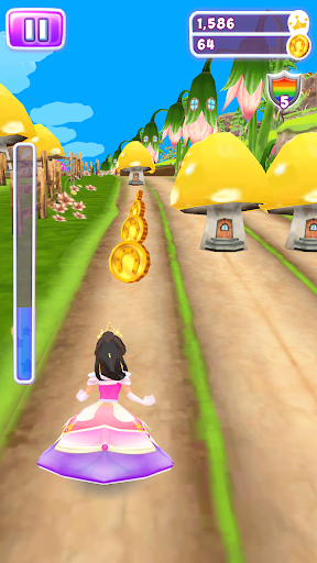 Fairy Run - Princess Rush Racing - Gameplay image of android game