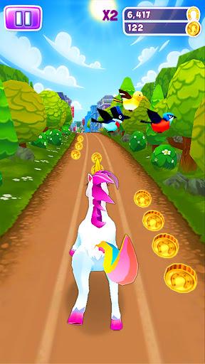 Unicorn Run Magical Pony Run - عکس بازی موبایلی اندروید