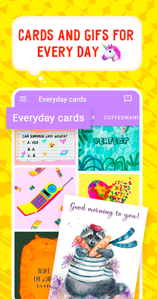 Birthday Cards, Greeting Cards - عکس برنامه موبایلی اندروید
