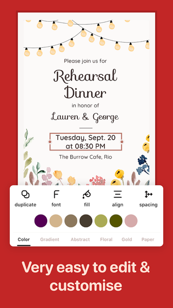 Greeting Card Maker - GreetArt - عکس برنامه موبایلی اندروید