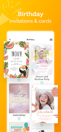 Invitation Maker: Card Creator - Image screenshot of android app