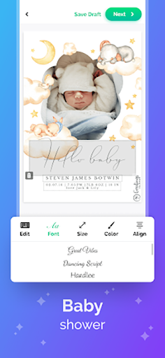 Invitation Maker: Cards & RSVP - Image screenshot of android app