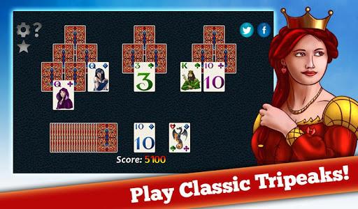 TriPeaks Solitaire - عکس بازی موبایلی اندروید