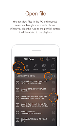 GOM Remote - Remote Controller - Image screenshot of android app