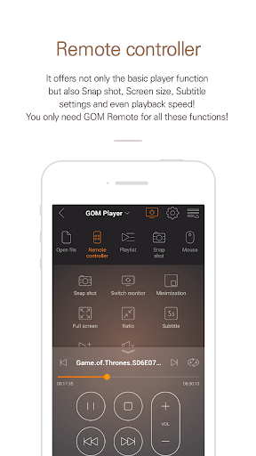 GOM Remote - Remote Controller - Image screenshot of android app