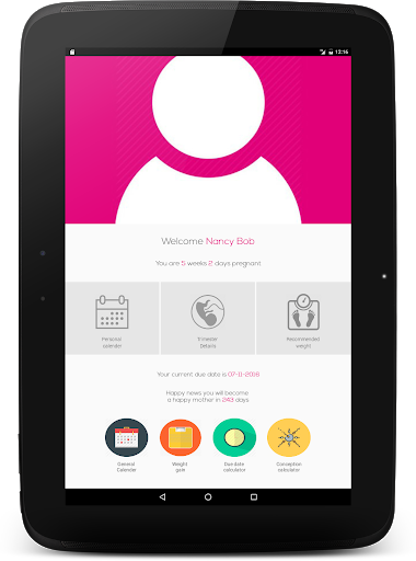 Pregnancy Tracker : Baby Care - عکس برنامه موبایلی اندروید