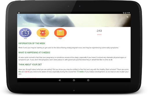 Pregnancy Tracker : Baby Care - عکس برنامه موبایلی اندروید