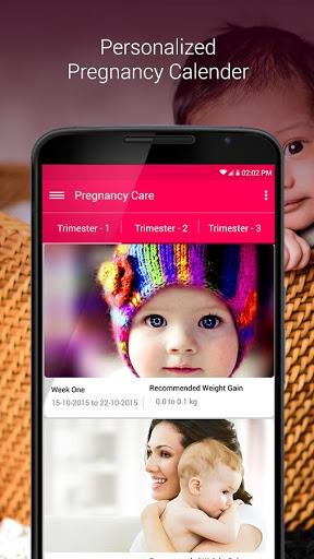 Pregnancy Tracker : Baby Care - عکس برنامه موبایلی اندروید