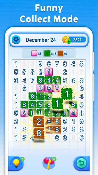 Number Match: Train your brain - عکس بازی موبایلی اندروید