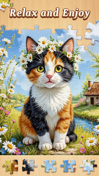 Classic Jigsaw - Gameplay image of android game