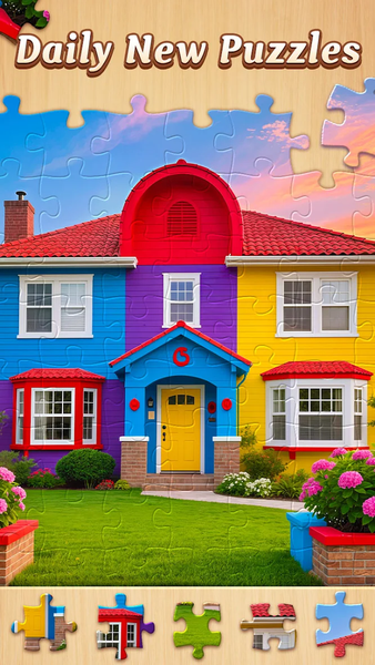 Classic Jigsaw - Gameplay image of android game