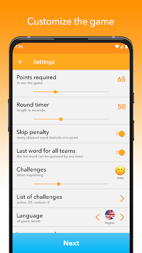 Alias – Party Game - Gameplay image of android game