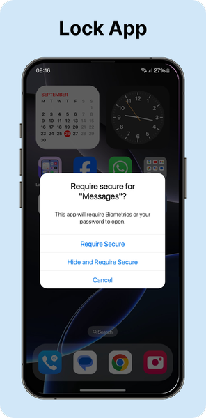 Launcher OS – Phone 17 Style - Image screenshot of android app