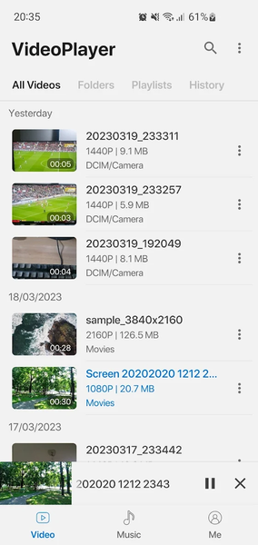 Video Player - Music Player - Image screenshot of android app