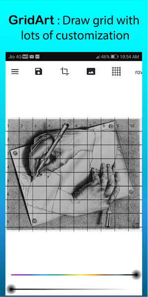 GridArt: Grid Drawing 4 Artist - عکس برنامه موبایلی اندروید