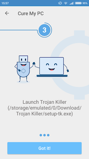 Trojan Scanner - Image screenshot of android app
