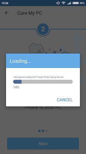 Trojan Scanner - Image screenshot of android app