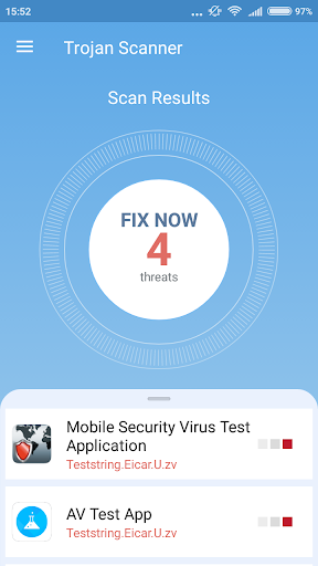 Trojan Scanner - Image screenshot of android app