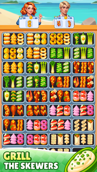 Grill Sorting: Food Challenge - Gameplay image of android game