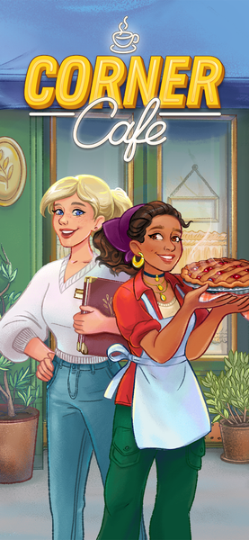 Corner cafe : Merge & Cook - عکس بازی موبایلی اندروید