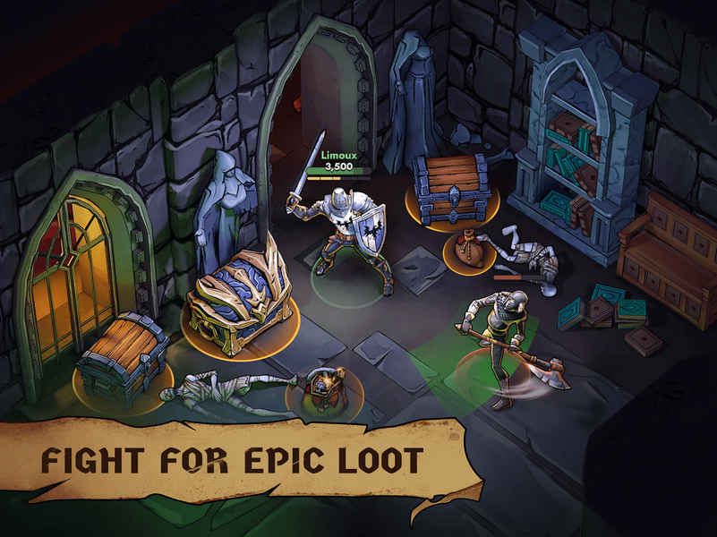 Grim Heroes: PvP Arena - عکس بازی موبایلی اندروید