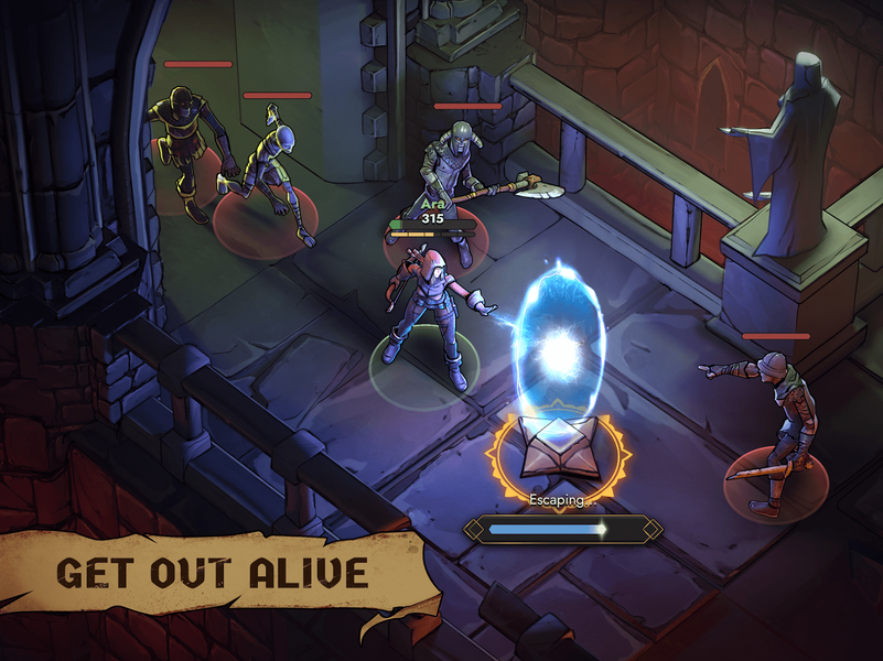 Grim Heroes: PvP Arena - عکس بازی موبایلی اندروید