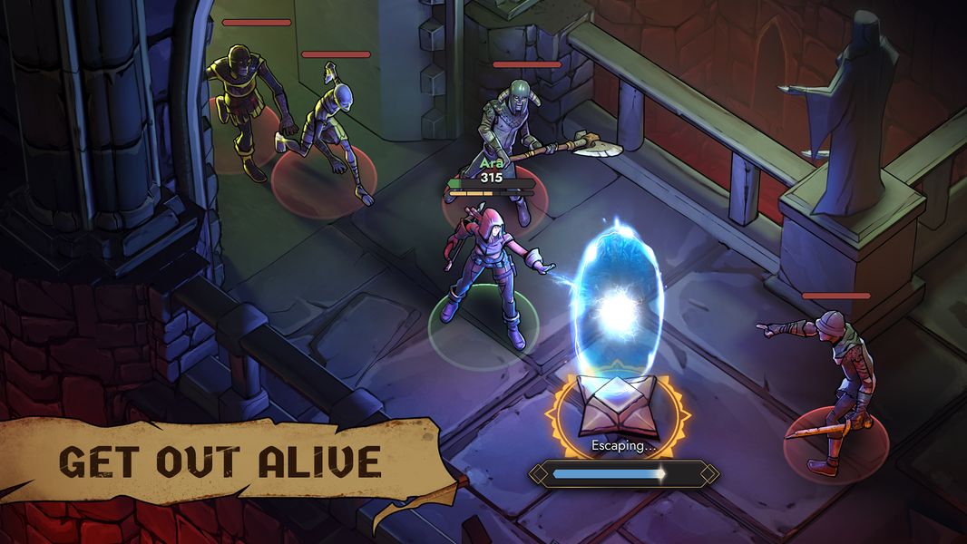 Grim Heroes: PvP Arena - عکس بازی موبایلی اندروید