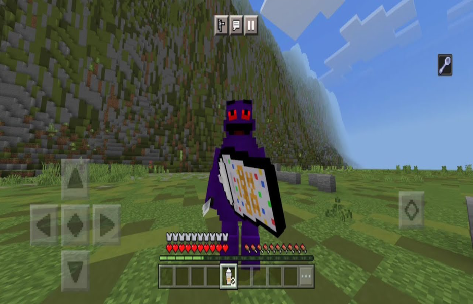 Grimace Shake mod for MCPE - Image screenshot of android app