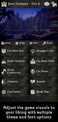 Grim Tides - Old School RPG - عکس برنامه موبایلی اندروید