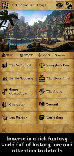 Grim Tides - Old School RPG - عکس برنامه موبایلی اندروید