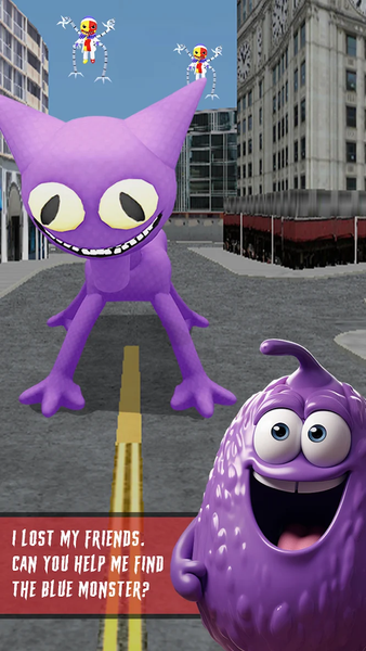 Purple Monster Horror Games - Image screenshot of android app