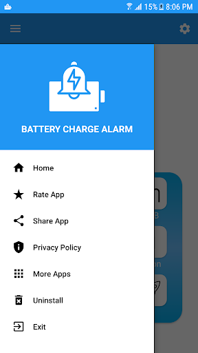 Battery Alarm (Full and Low) - عکس برنامه موبایلی اندروید