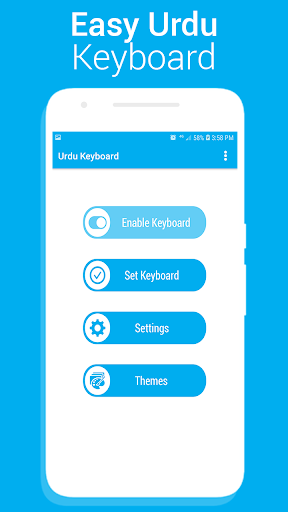 Urdu English keyboard - Image screenshot of android app