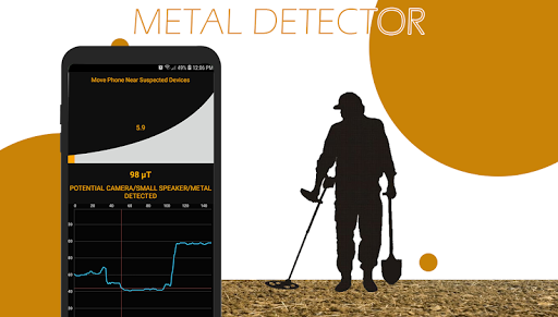 Metal Tracker : Metal Detector - Image screenshot of android app