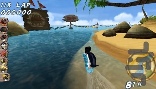 موج سوار - Gameplay image of android game