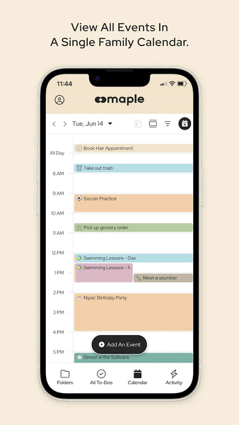 Maple Family Organizer - عکس برنامه موبایلی اندروید