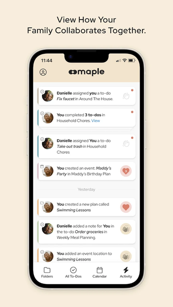 Maple Family Organizer - عکس برنامه موبایلی اندروید