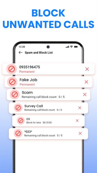 Spam Call Blocker, Caller ID - Image screenshot of android app